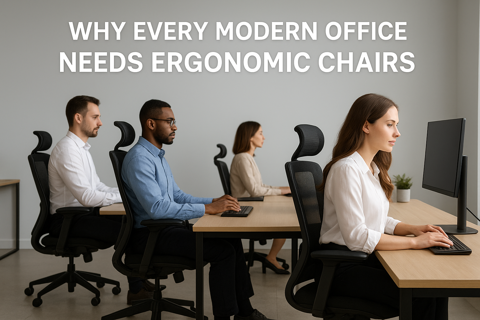 Why Every Modern Office Needs Ergonomic Chairs
