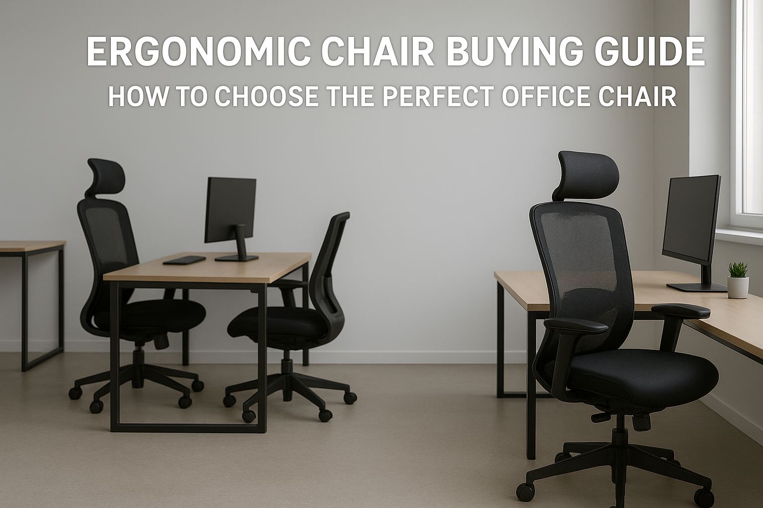 Ergonomic Chair Buying Guide – How to Choose the Perfect Office Chair